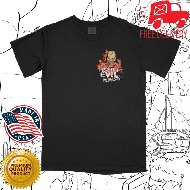 Official Graveyard Goods Resident Evil 3: Nemesis • Demo Disc (Emblem Edition) Tees