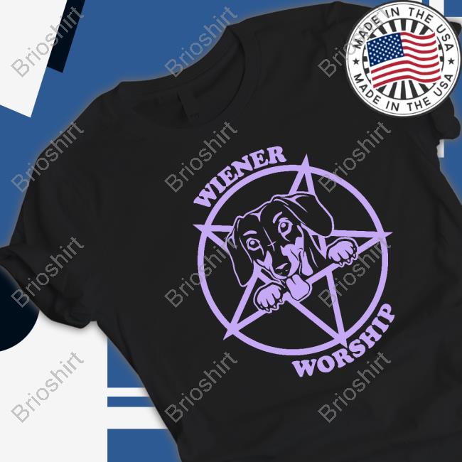 Official Wiener Worship Unisex Crew Hooded Sweatshirt