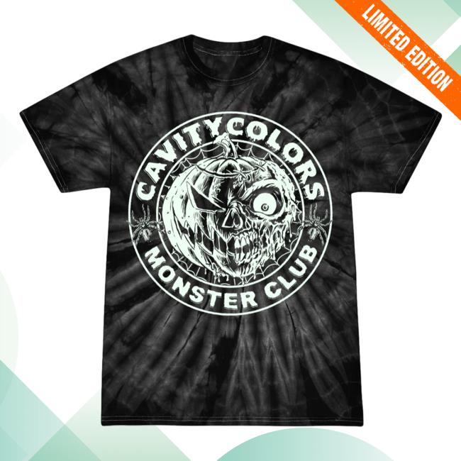 Official Cavity Monster Club 3D Tie Dye Sweater Cavitycolors