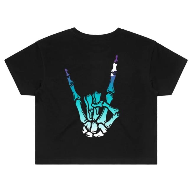 Official The Paradox Merch Store Gradient Crop Tshirt