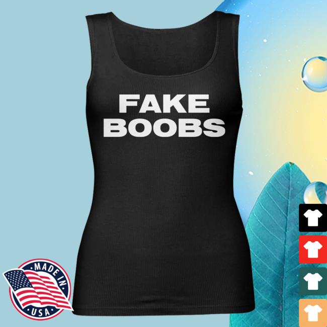 Official Lizzo Merch Store Shop Lizzo Fake Boobs Black Tank Top Hot Shirt