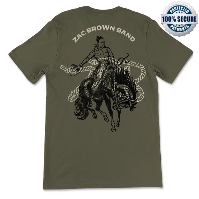 Official Zac Brown Band Rope Tie Up Tee