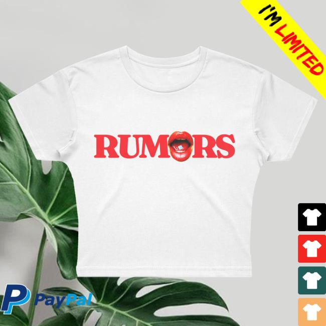 Official The Driver Era Merch Rumors Ladies Croptop Shirt New The Driver Era Tour