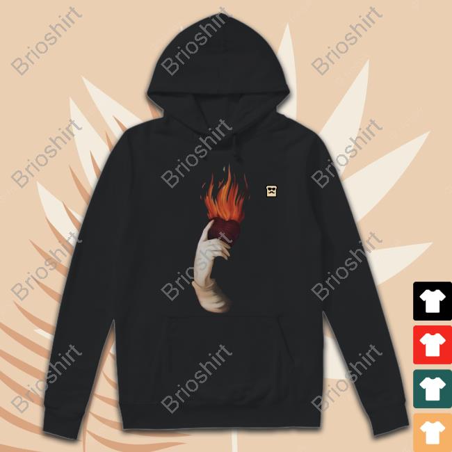 Official Disguised Toast Merch Flaming Heart Tee