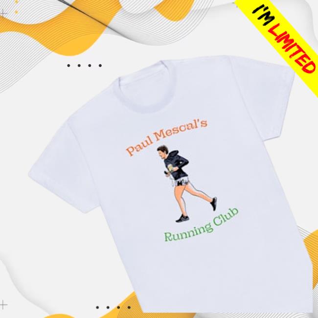 Camiseta Paul Mescal's Running Club Vintage Shirt