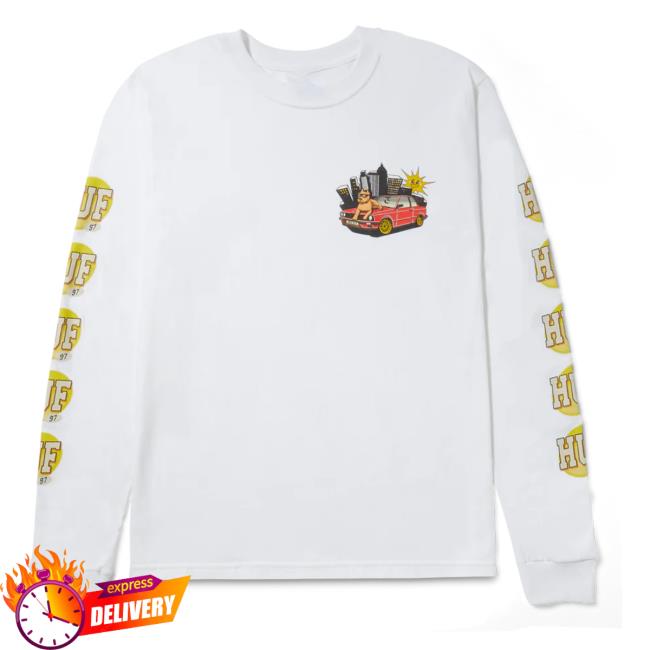 Huf 97 Sweatshirt White