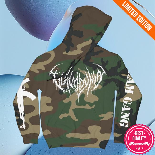 Official Vulvodynia Rising Merch Vulvodynia - Slam Gang Camo Sweater Risingmerch