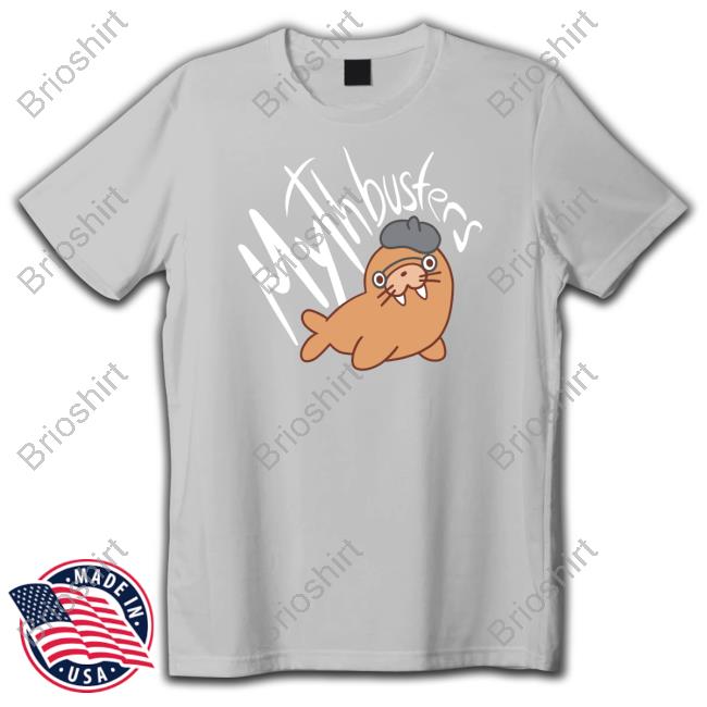 Official Mythbusters Merch Mythbusters Kawaii Walrus Hooded Sweatshirt Officialmythbustersmerch