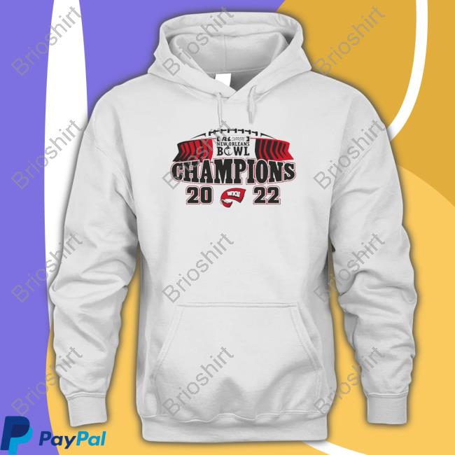 Official Western Kentucky Hilltoppers 2022 New Orleans Bowl Champions Tee