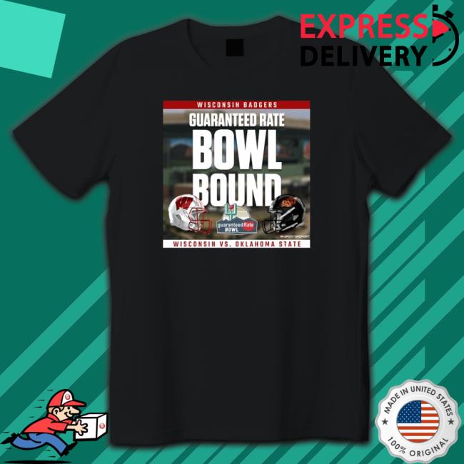 Wisconsin Badgers Vs Oklahoma State Cowboys Guaranteed Rate Bowl Bound 2022 Sweatshirt