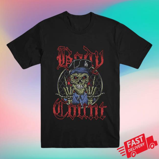 Body Count Merch Skull Mascot Hoodie