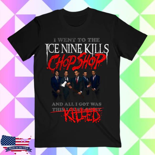 Official Ink Merch Store Ice Nine Kills Chop Shop - Camden Event Shirt IceNineKills