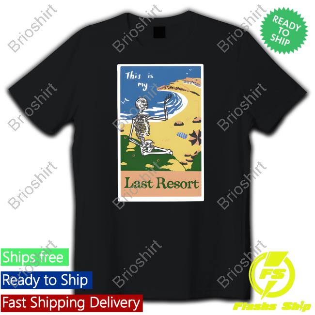 Official Papa Roach Last Resort Skeleton Tee Shirt