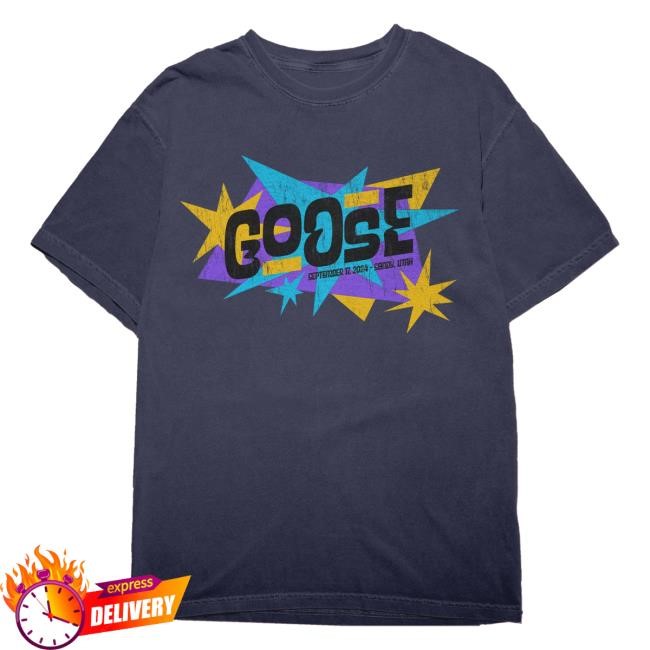 Goose Band Merch Sandy, UT - September 2024 Event Shirt Goose The Band Shop