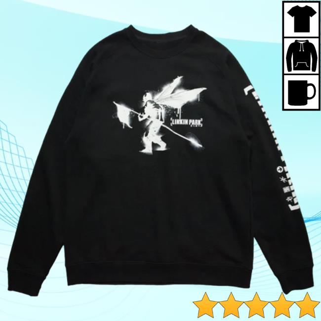Official Linkin Park Merch Bar Store Street Soldier Crewneck MerchBar LinkinPark Apparel Clothing Shop