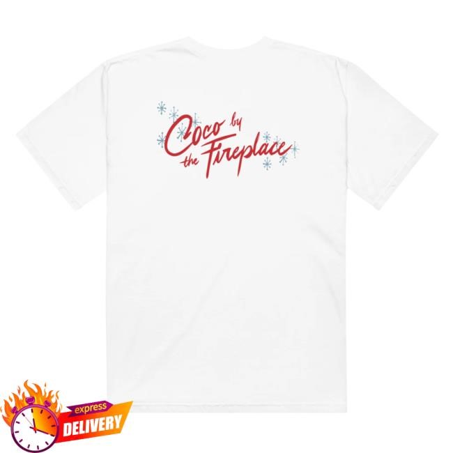 Coco Jones Holiday Shirt Coco By The Fireplace