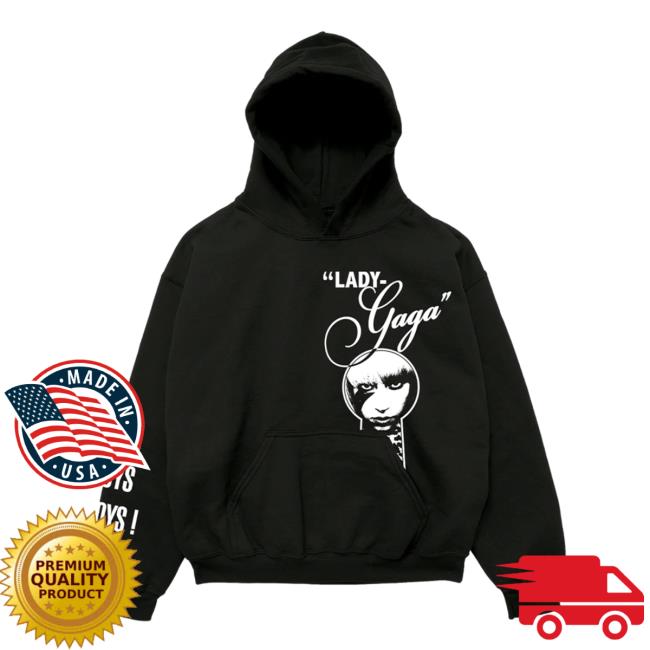 Lady Gaga Keyhole Boys Hoodie