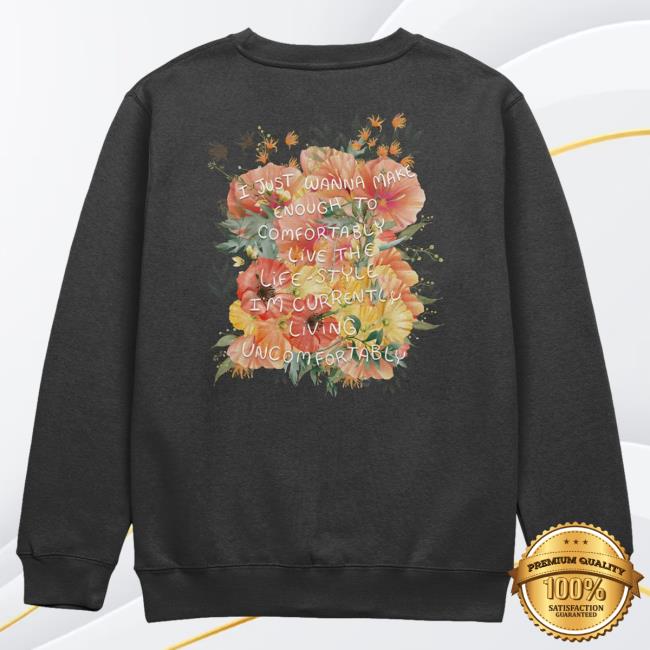Beautiful Bastard Merch Philip Defranco I Just Wanna Flower Hoodies Black PhilipDefranco Shop Beautifulbastard