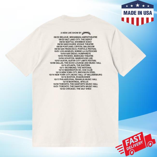 Chromeo Merch Funk Yourself Tour Shirt Chromeo Merch Funk Yourself Tour Shirt