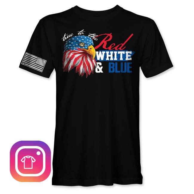 Official Hodgetwins Merch Shop Red, White & Blue T-Shirt