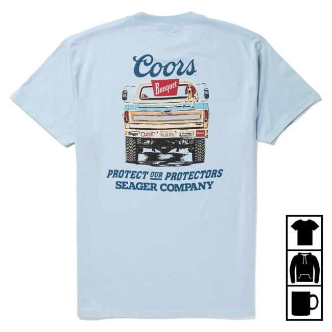Official Coors Banquet Seager x Coors Banquet Bumper Shirts