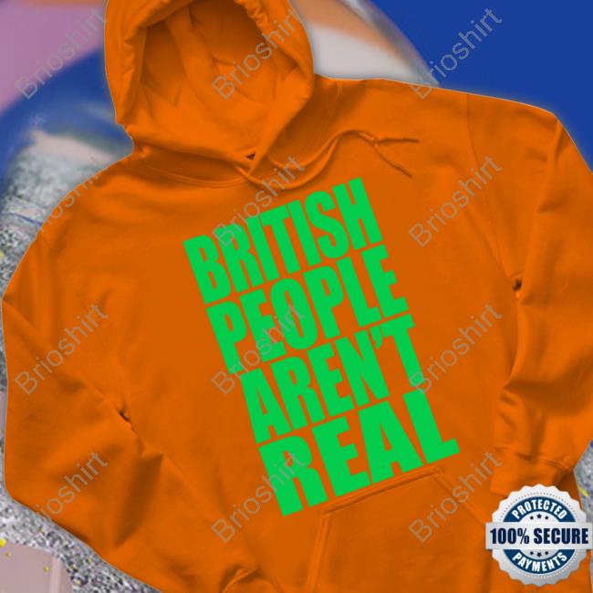 Jaded London Merch British People Aren't Real Long Sleeved T Shirt