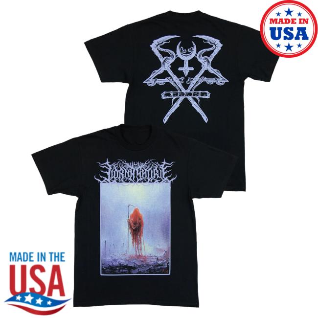 Official Lorna Shore Store Merch Lorna Shore And I Return To Nothingness Cover Tshirt Black LornaShore
