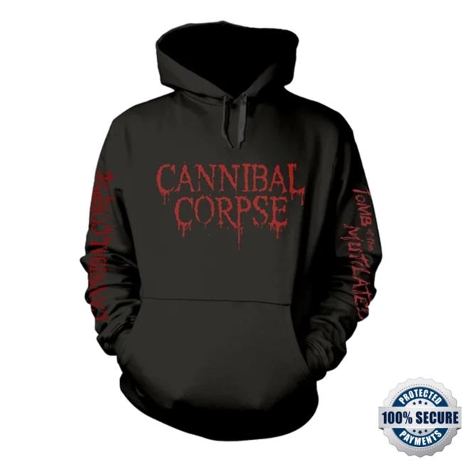 Official Night Shift Store Shop Cannibal Corpse - Tomb Of The Mutilated (Explicit) Hoodie Nightshift Merch