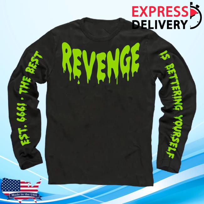 Official Zacky Vengeance Clothing Vengeance University Revenge Long Sleeve New Shirt Zacky V