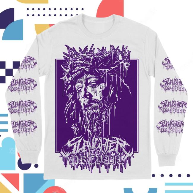 Sumerian Records Rising Merch Slaughter To Prevail Jesus Long Sleeve Shirt RisingMerch