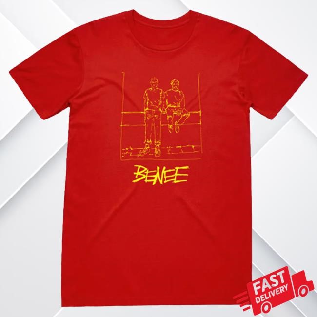 Official Benee Merch Store Shop Benee Tough Guy Red Popover Shirt