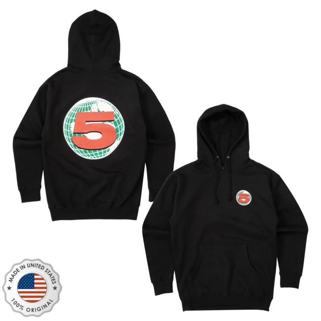 Official Channel 5 Merch Store Channel 5 Canal Cinco | Black T-Shirt Channel 5 Apparel Clothing Shop