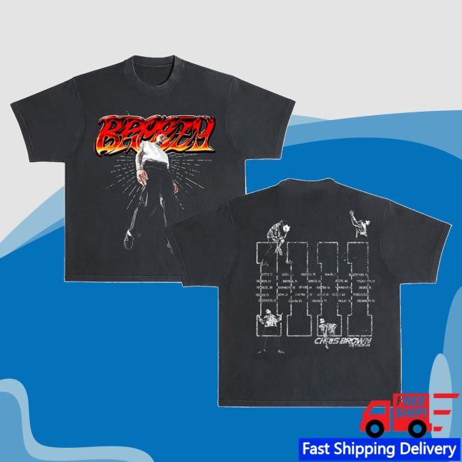 Chris Brown Official Merch Shop 11:11 Vintage Tee Chris Brown Store Merchandise Chrisbrownworldstore
