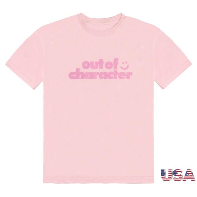 Official Out Of Character Merch Gender Reveal Shirt - Pink