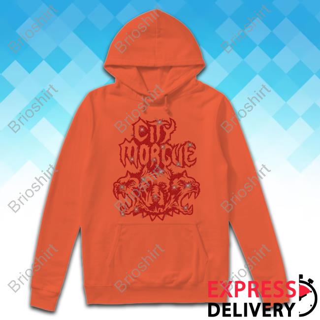 City Morgue Rhinestone Long Sleeved T Shirt