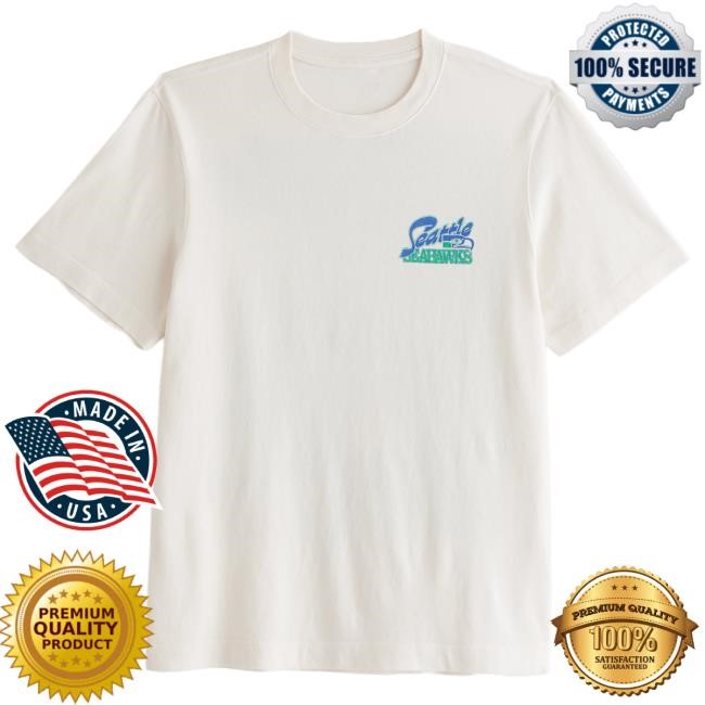 Official Abercrombie And Fitch Seattle Seahawks Graphic Shirt NFL by Abercrombie