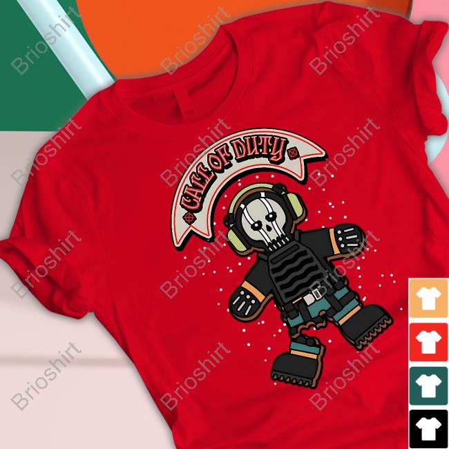 Call Of Duty Gingerbread Man Shirt