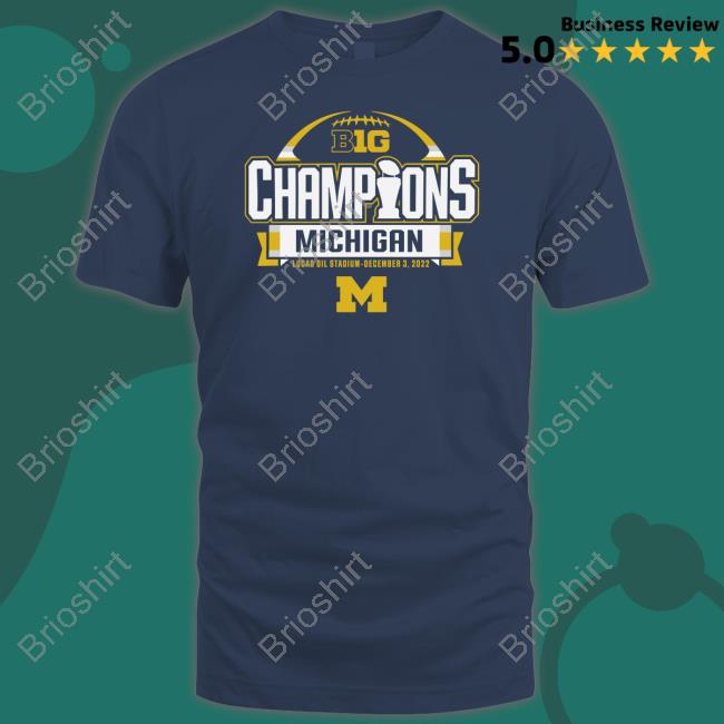Big Champions Michigan Shirt Navy