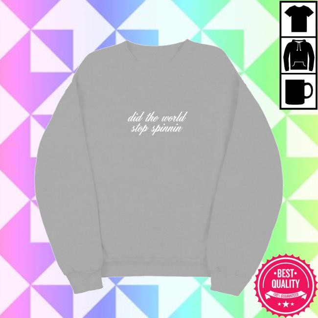 Spinnin Tour Grey Sweatshirt Madison Beer
