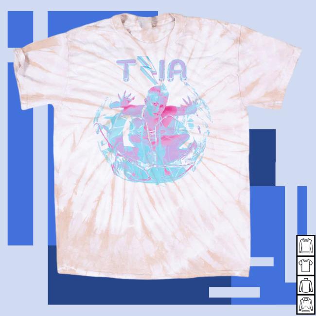 Official Sumerian Records Merch Meg Myers "Tzia Album Art" Sand Cyclone Dye Tshirt