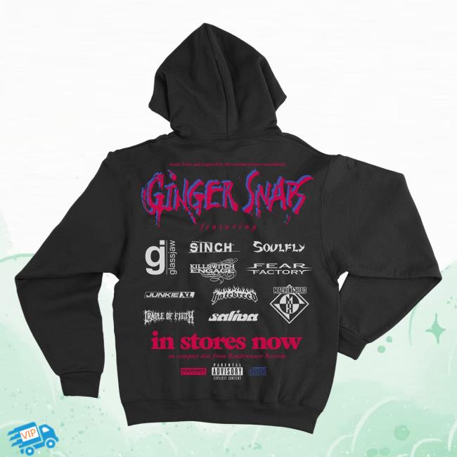 Official Studiohouse Designs Ginger Snaps Soundtrack Hoodies