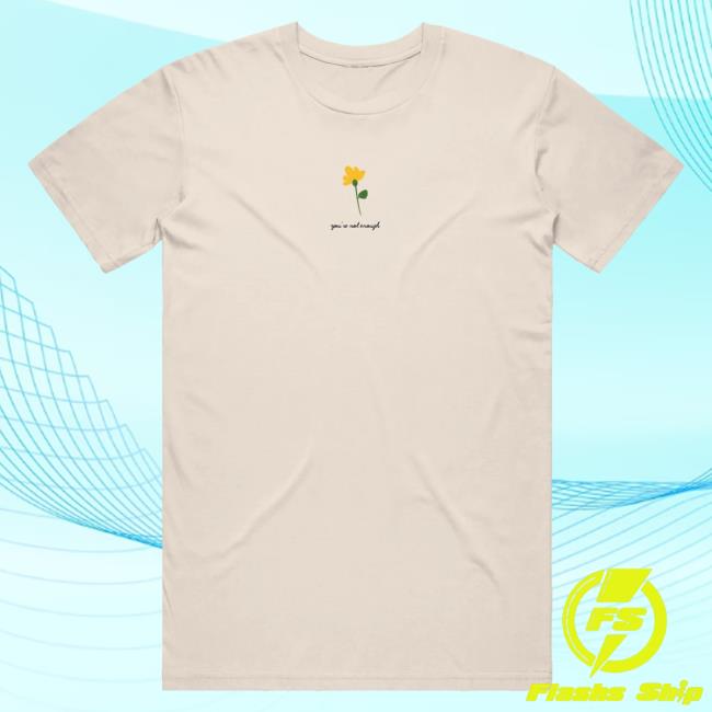 Official Glenn Beck Merch Store You're Not Enough But Jesus Is Popover Shirt - Ivory Glenn Beck Apparel Clothing Shop GlennBeck