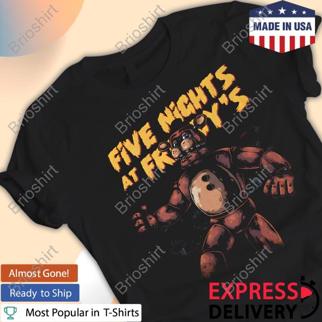 Official Theorywear Merch Five Nights At Freddy Tee