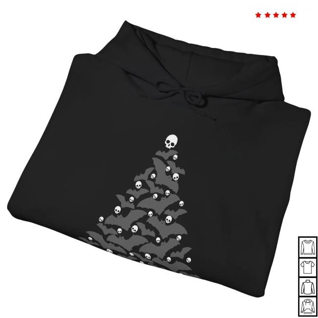 Official Murder with my Husband Christmas Bone Tree Shirts MWMH Postcat