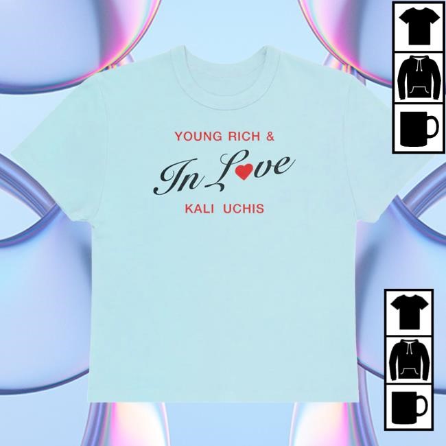 Official Kali Uchis Merch Store Kali Uchis Young Rich & In Love Baby T-Shirt Kali Uchis Clothing Shop KaliUchis ShopKaliUchis