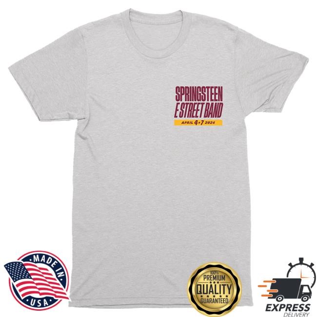 Officia Bruce Springsteen Merch Store Springsteen & The E-Street Band Inglewood 2024 Limited Edition Tour Tees