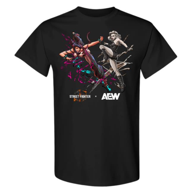 Limited Edition - Toni Storm Vs Juri - Street Fighter 6 Series Shirt New Shop AEW