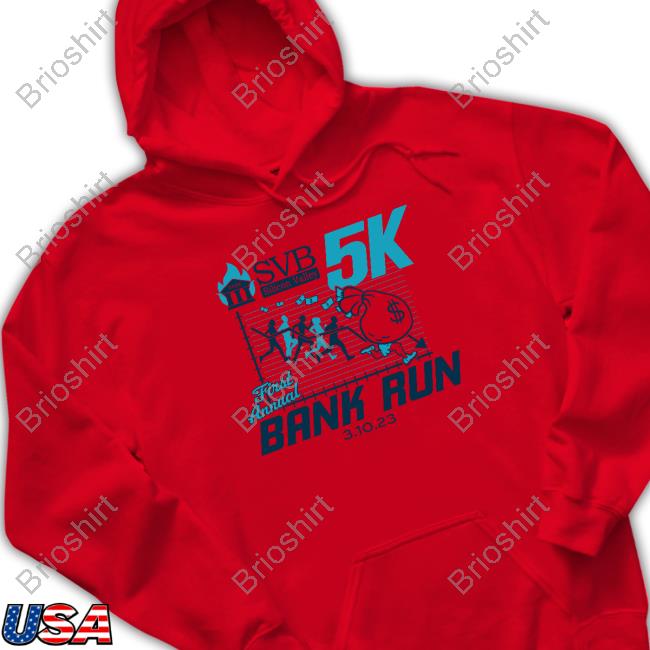 SVB Silicon Valley 5K First Annual Bank Run Long Sleeve Tee