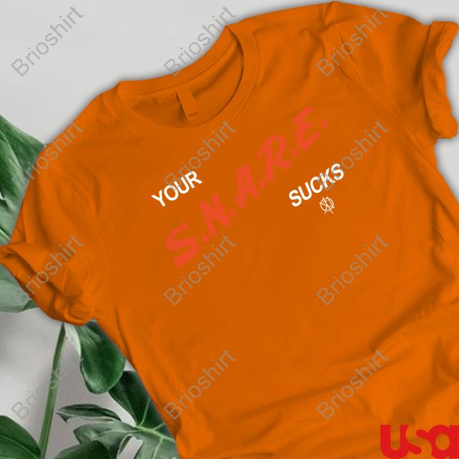 Kill The Noise Merch Your S.N.A.R.E. Sucks Black Hoodie