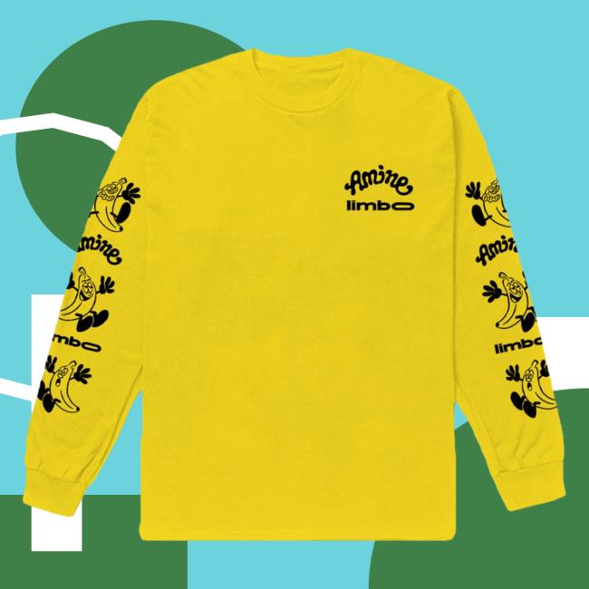 Official Aminé Limbo X Verdy Yellow Crewneck Sweatshirt